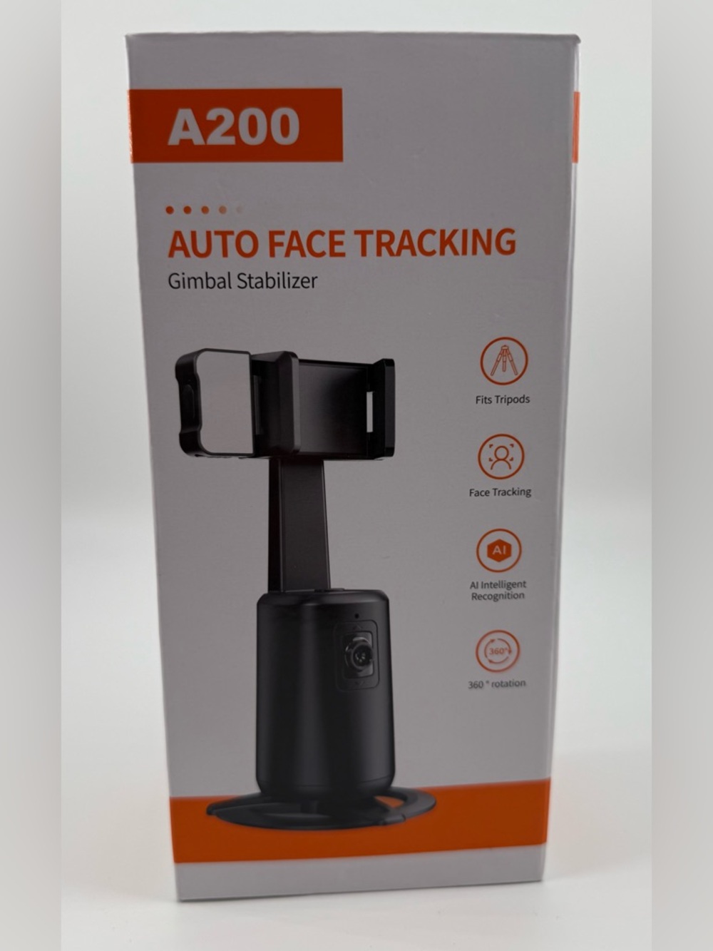 A200 Auto Face Tracking Gimbal Stabilizer - Black